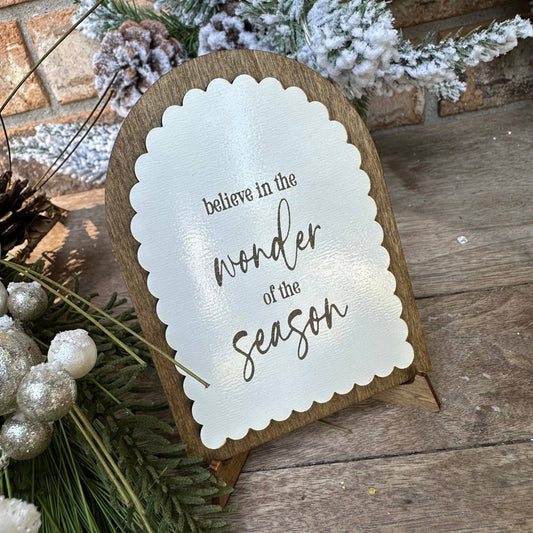 Believe in the Wonder of the Season | Companion Sign