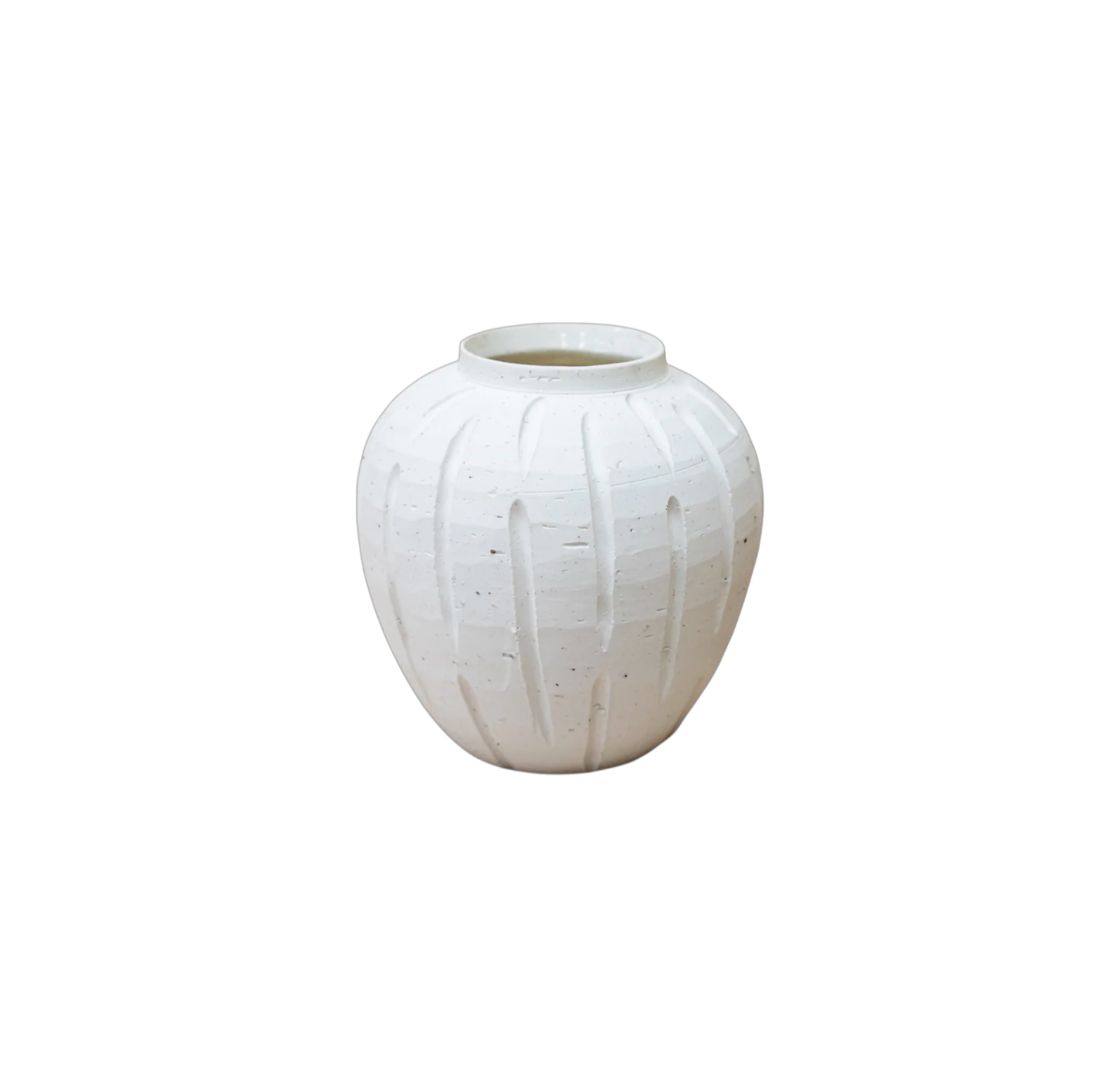 6” Textured Ceramic Vase