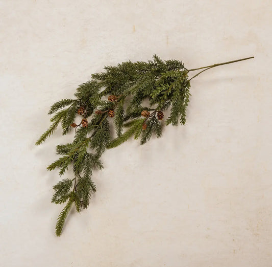 34” White Spruce & Tsuga Hemlock Hanging Vine