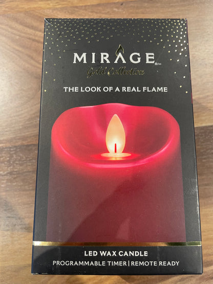 Mirage LED Wax Candle