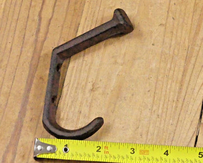 Cast Iron Wall Mount Railroad Spike Coat Hook