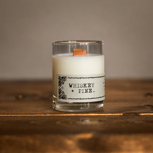 Whiskey + Pine Candle 2 oz.- Drifter