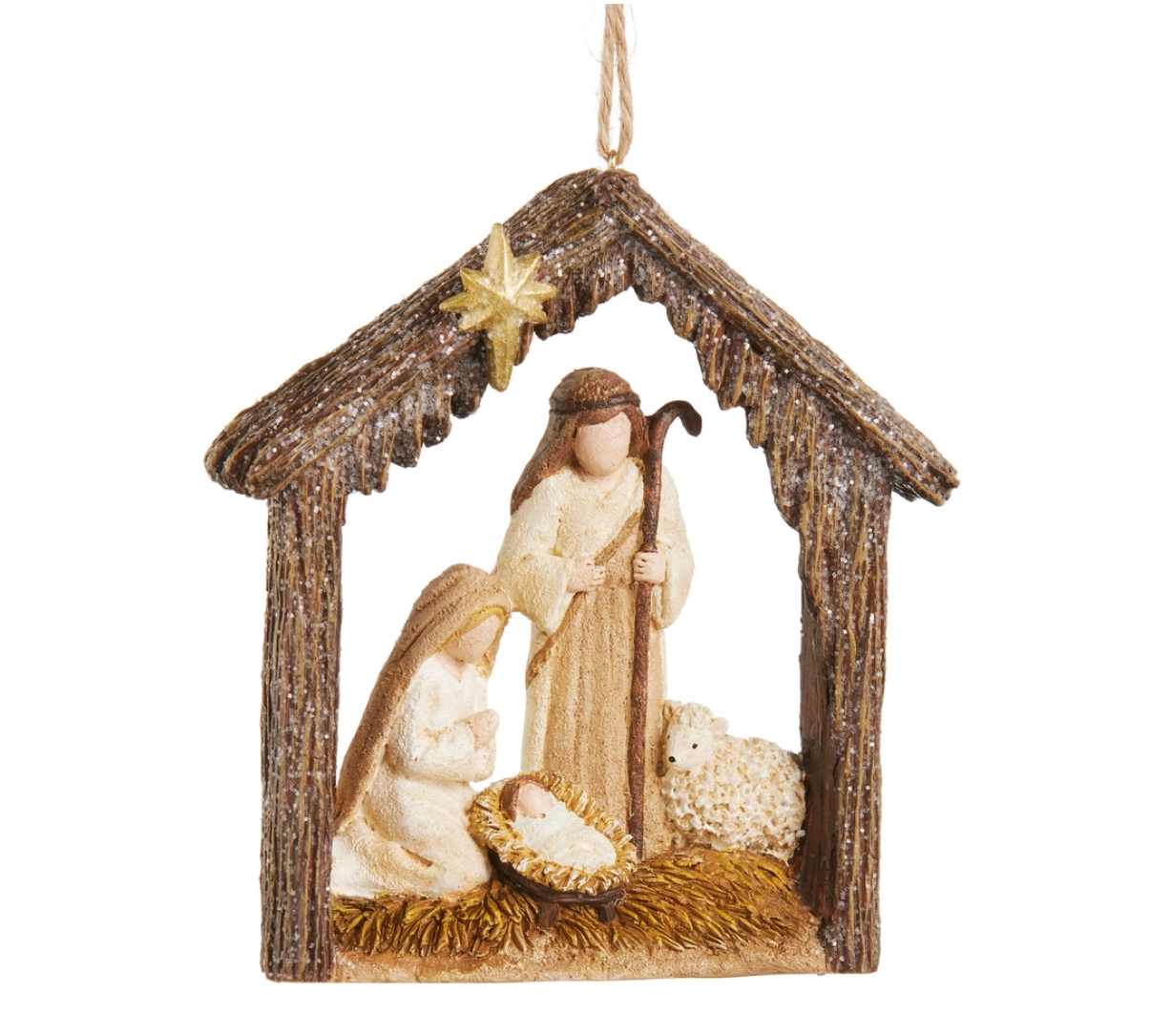 4.5” Holy Family Ornament