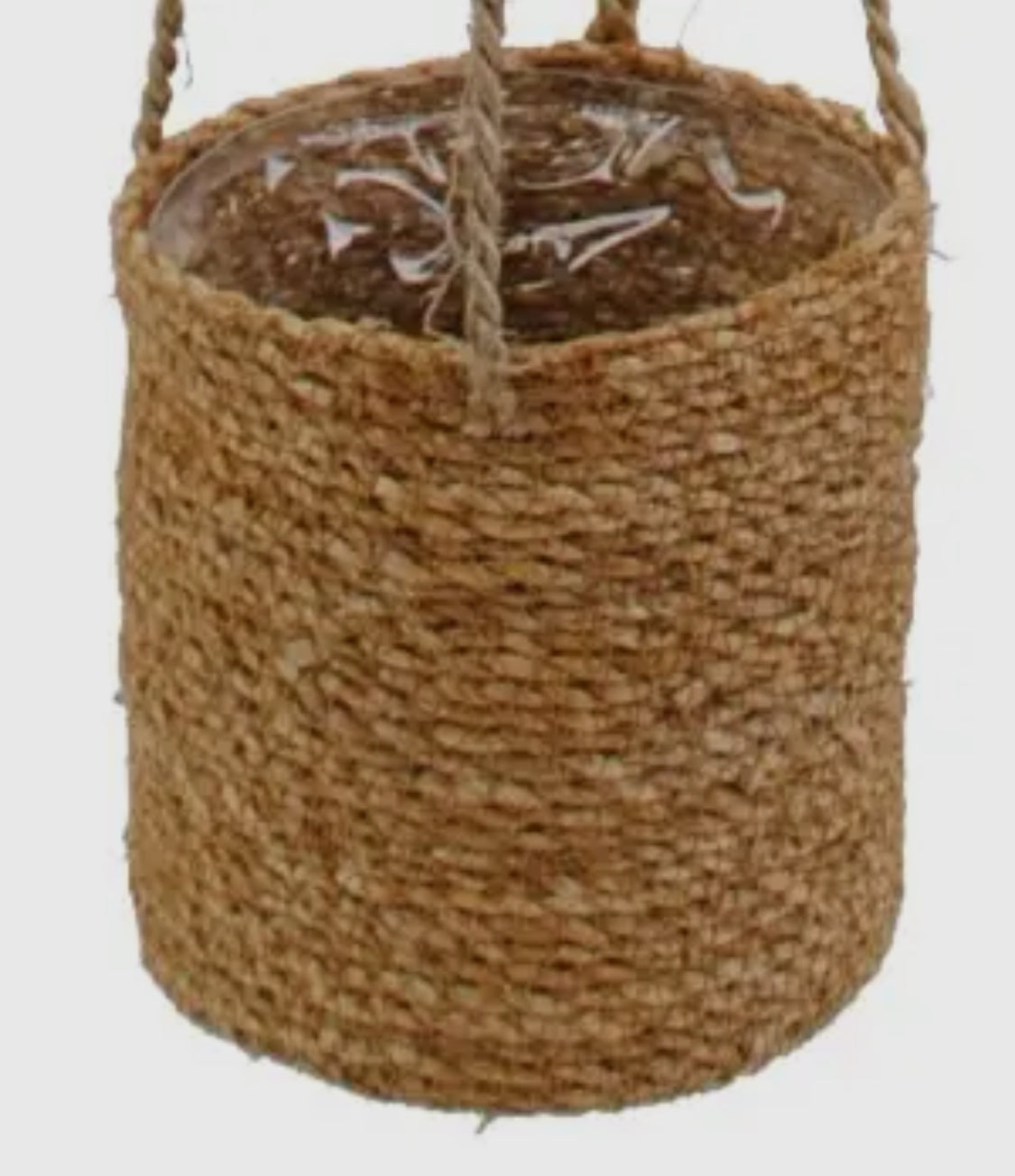 Hanging Hoagland Woven Grass Basket Planter