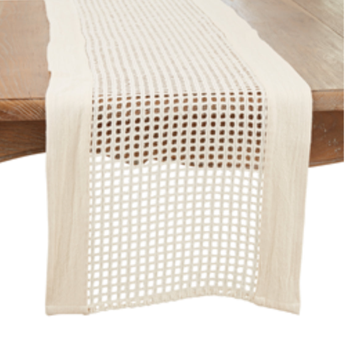 Elegant Net Design Table Runner