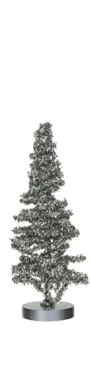 Tinsel Trees w/Glitter
