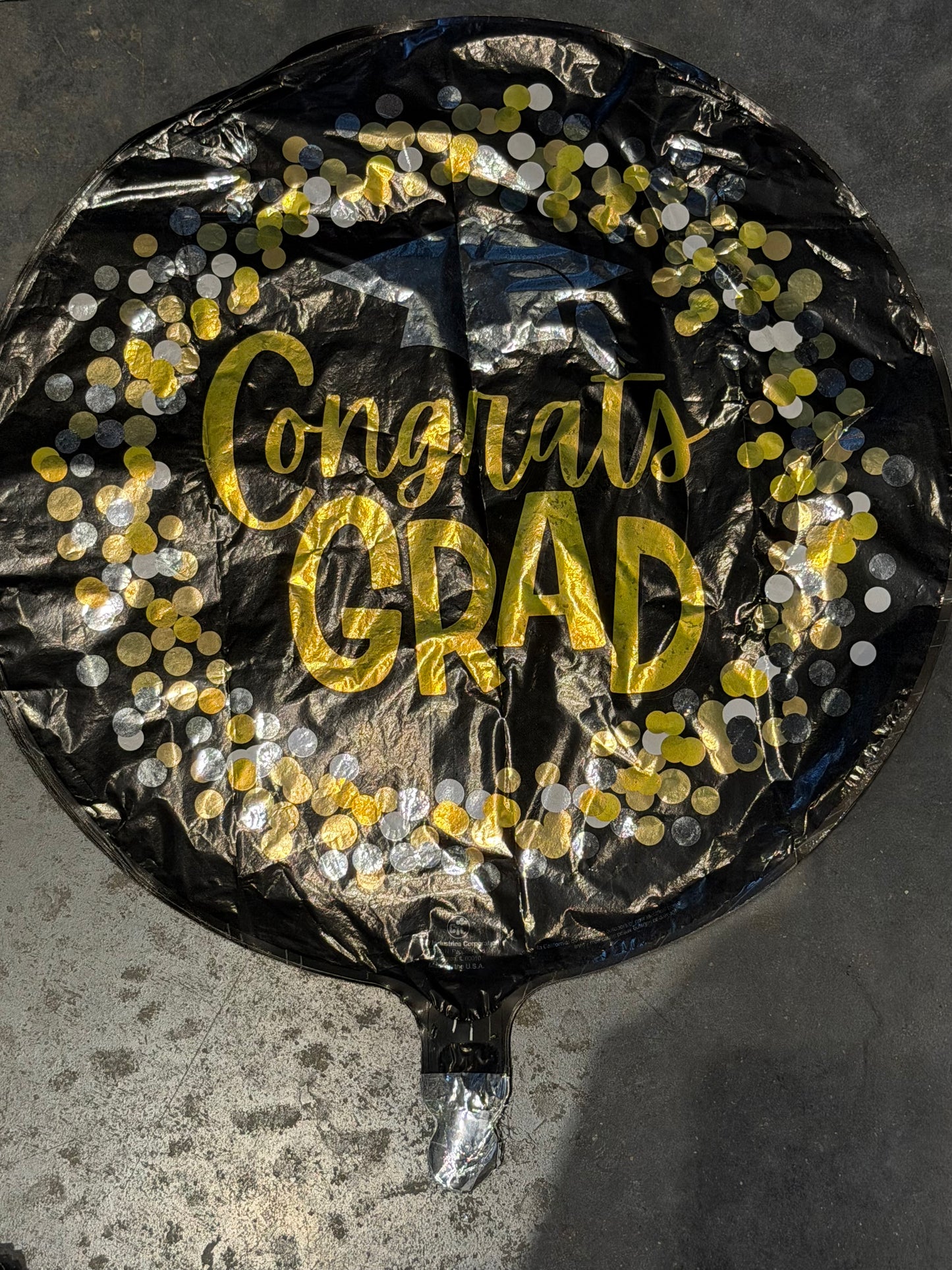 18” Congrats Grad Mylar Balloon