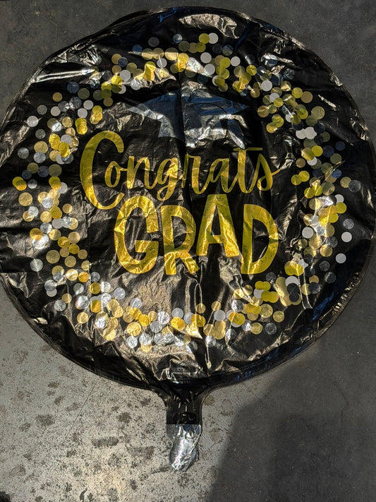 18” Congrats Grad Mylar Balloon