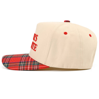 C.C SANTAS FAVORITE Letter Embroidered Trucker Cap