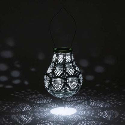 Stella Bulb 8" Solar Lantern - Sage