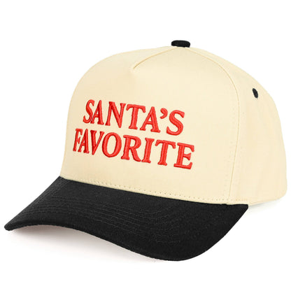 C.C SANTAS FAVORITE Letter Embroidered Trucker Cap