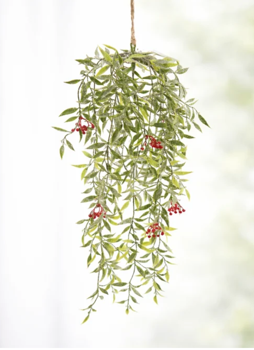 41” Willow/Berry Spray