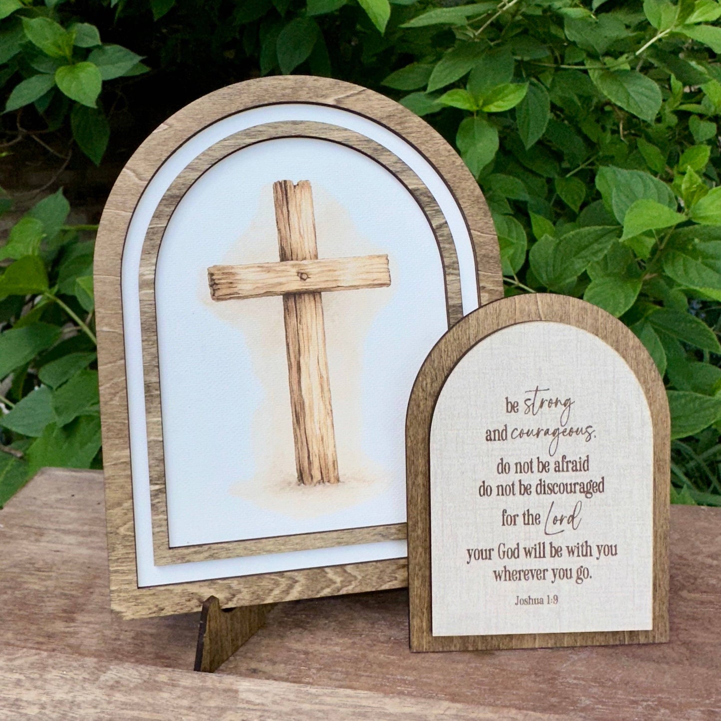 Wooden Cross | Coordinating Set