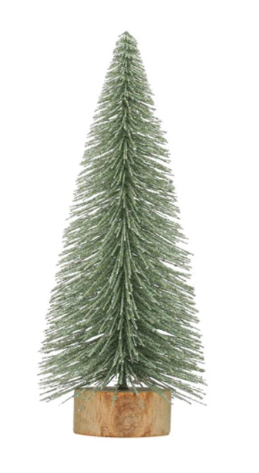 Mint Green Bottle Brush Tree