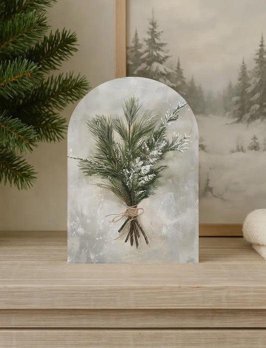 15”x10” Pine Bundle arch Wood Sign