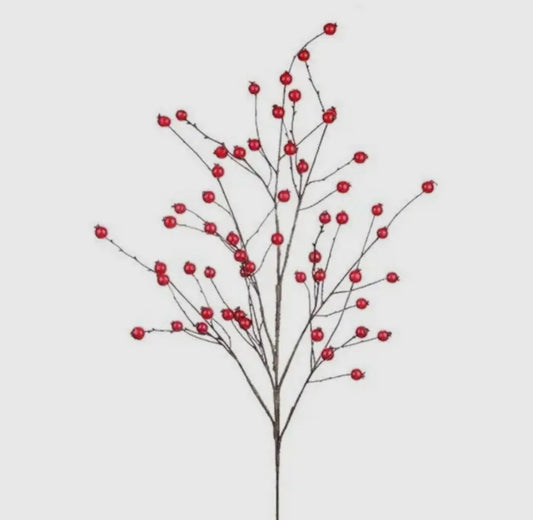 Weatherproof Red Berry Branch