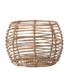 Open Weave Rattan Basket-med