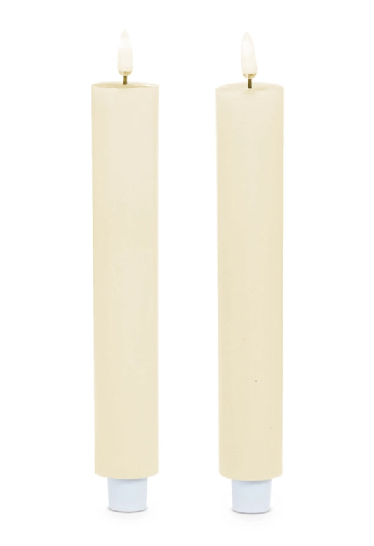 1.25”x6.5” Ivory Taper Candle