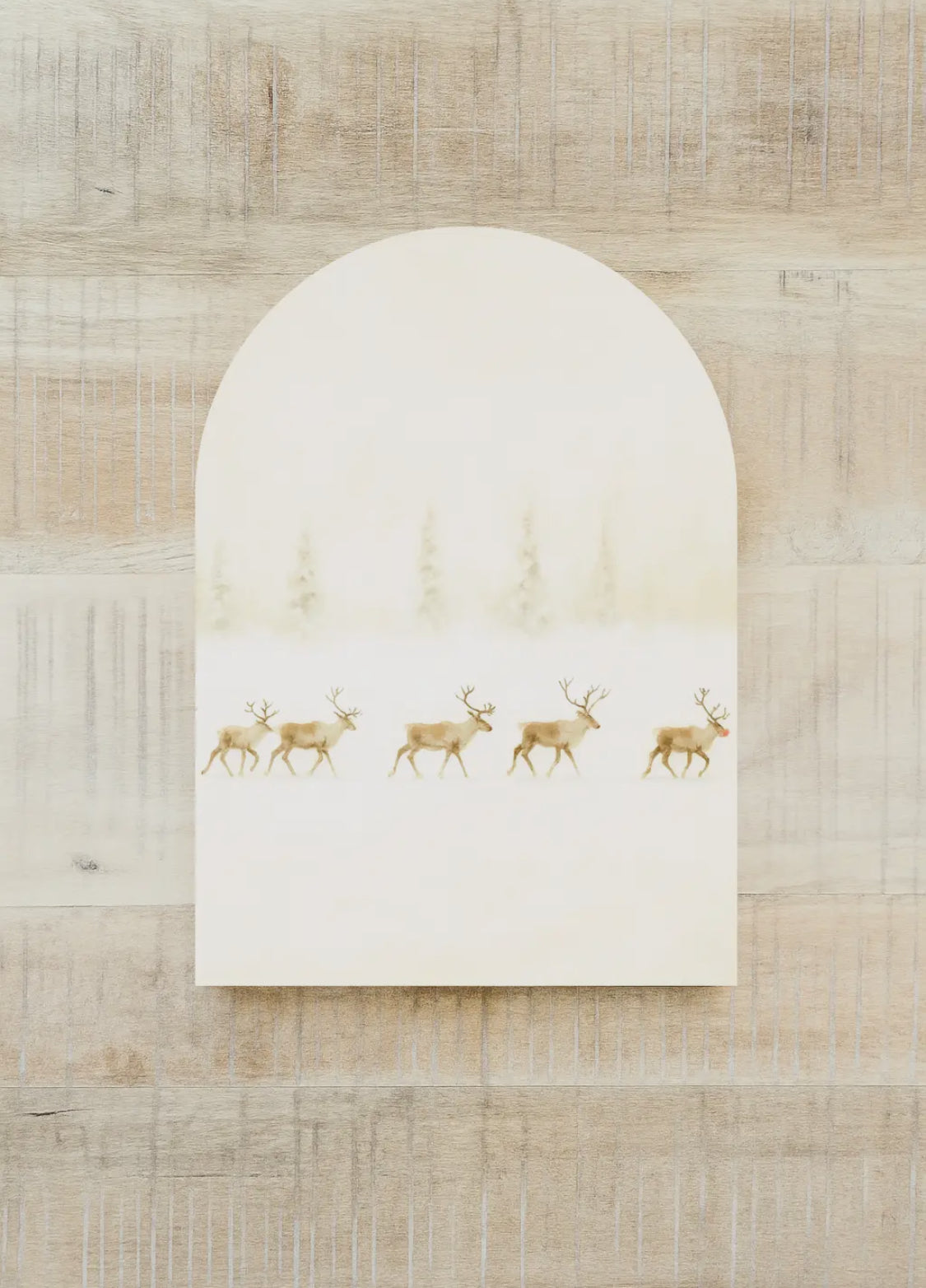 7”x10” Reindeer Lineup Arch