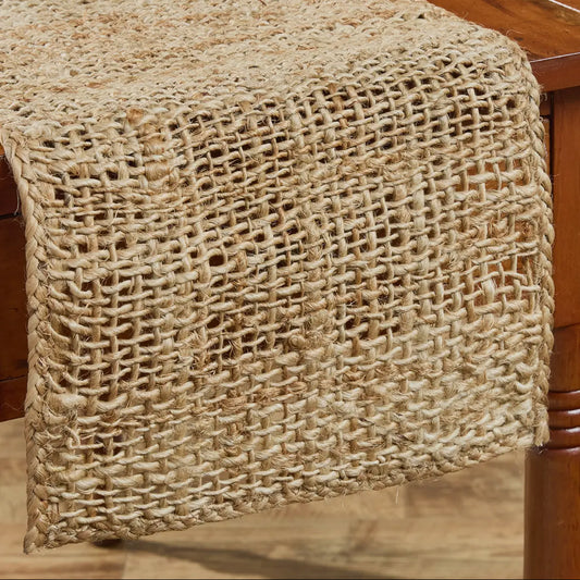 54”L Jute Woven Table Runner