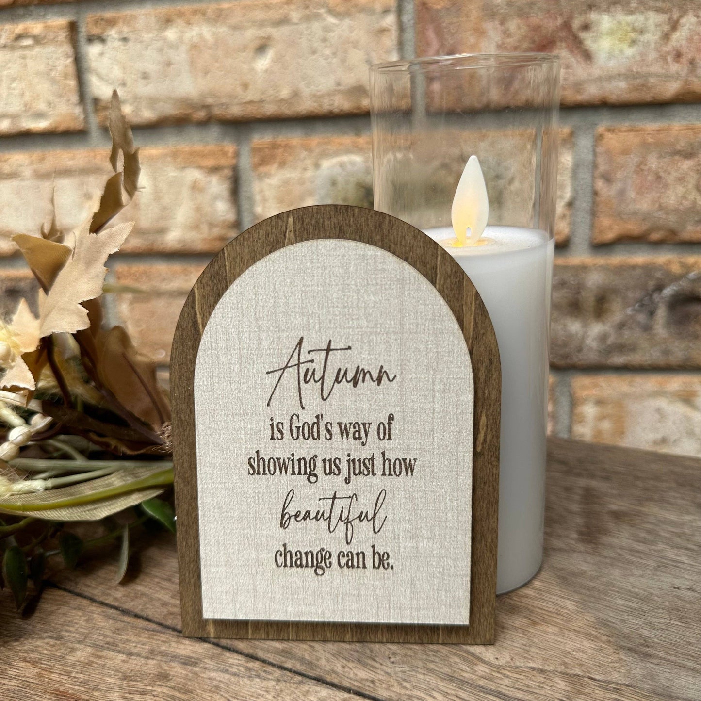 Autumn Is God’s Way | Companion Sign