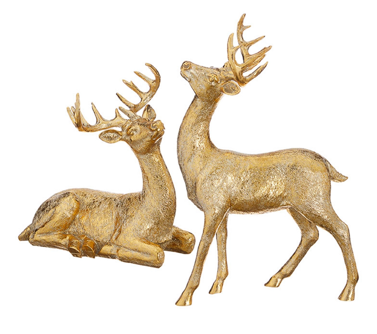Resin Gold Deer