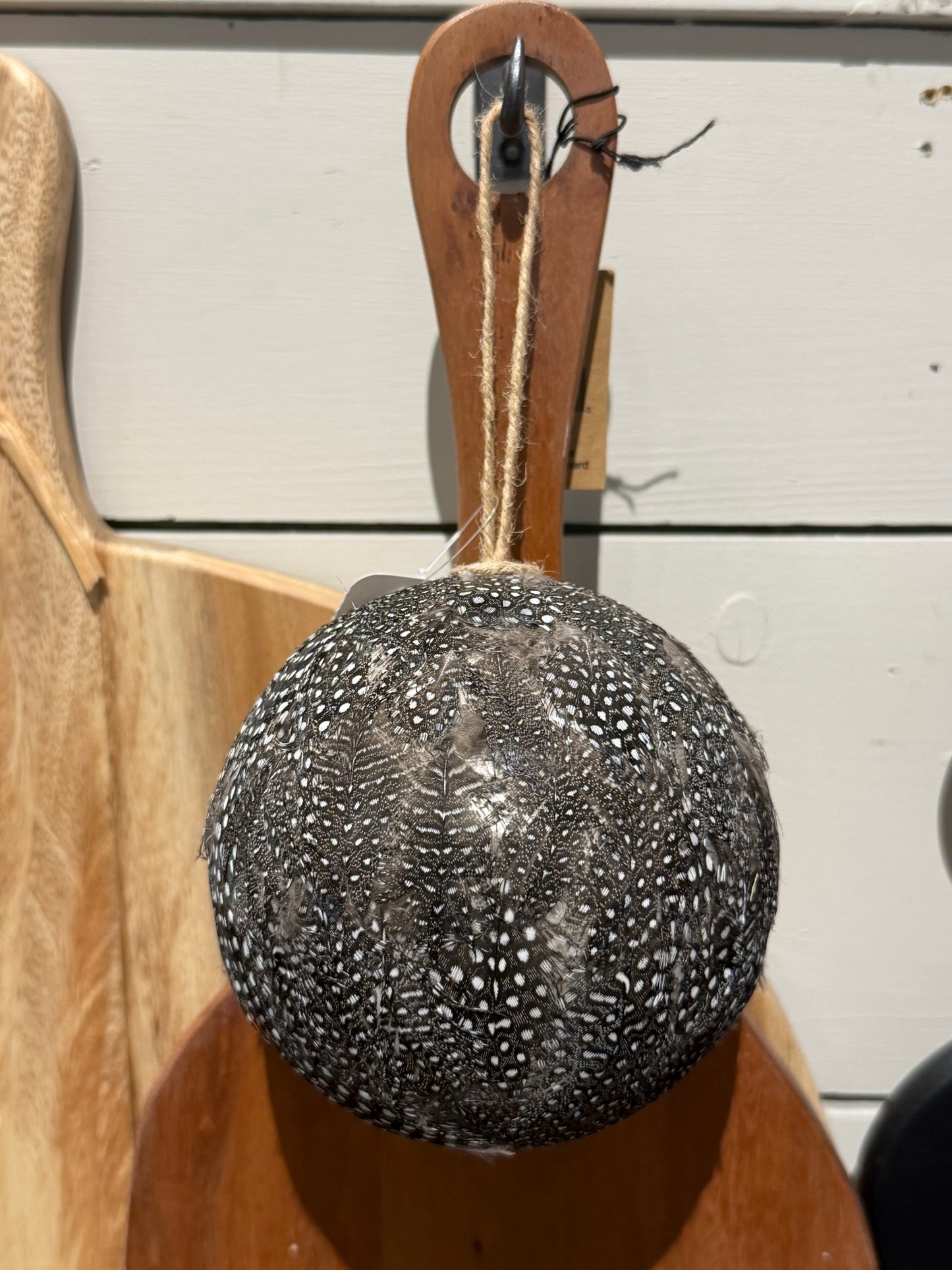 Feather Ball Ornament