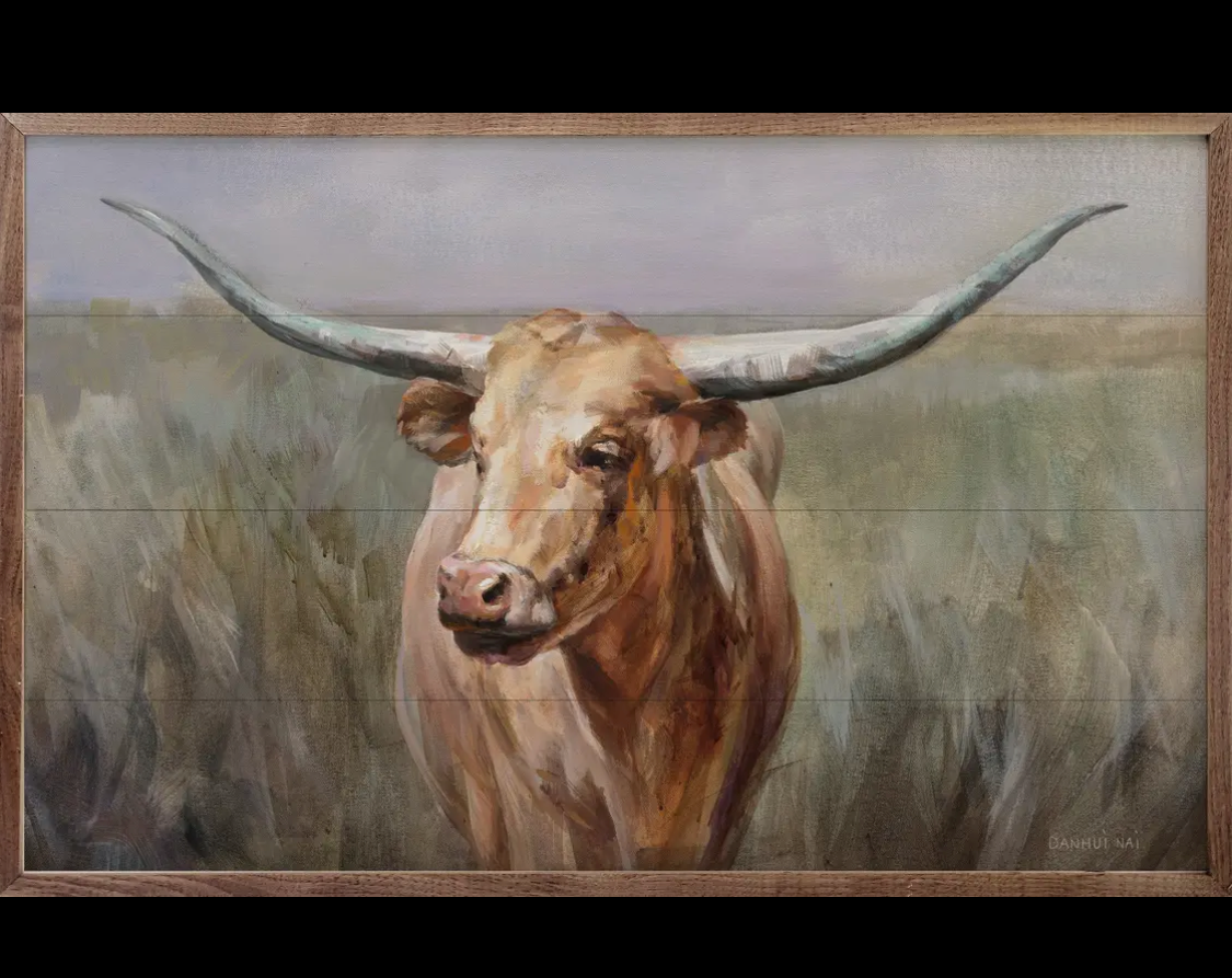 8” x 5” Big Sky Longhorn By Danhui Nai
