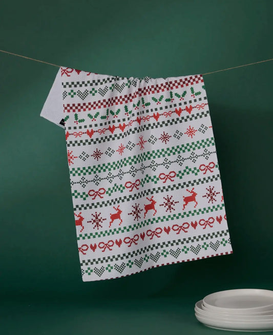 Ugly Sweater Day Tea Towel