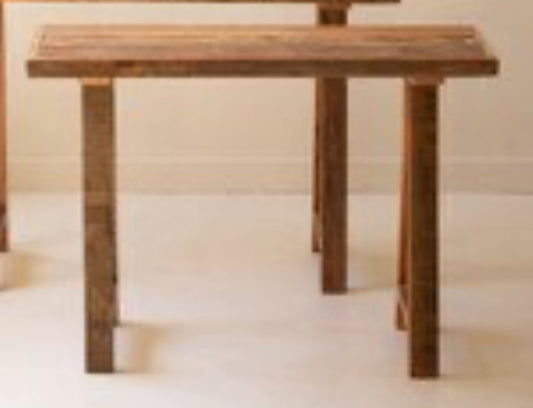 Recycled Wood Consoles Table