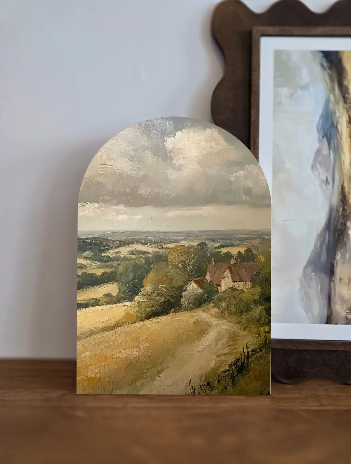 6”x4” English Cottage Wood Arch Sign