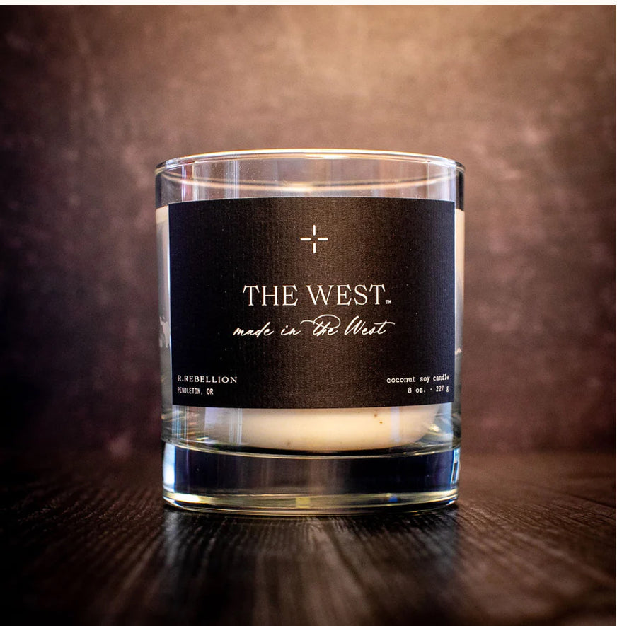 “The West” Candle