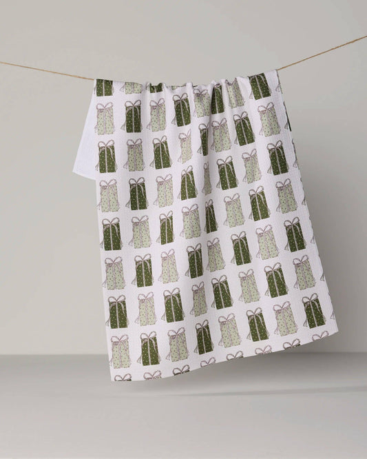 Present Parade Tea Towel - Holiday 2026