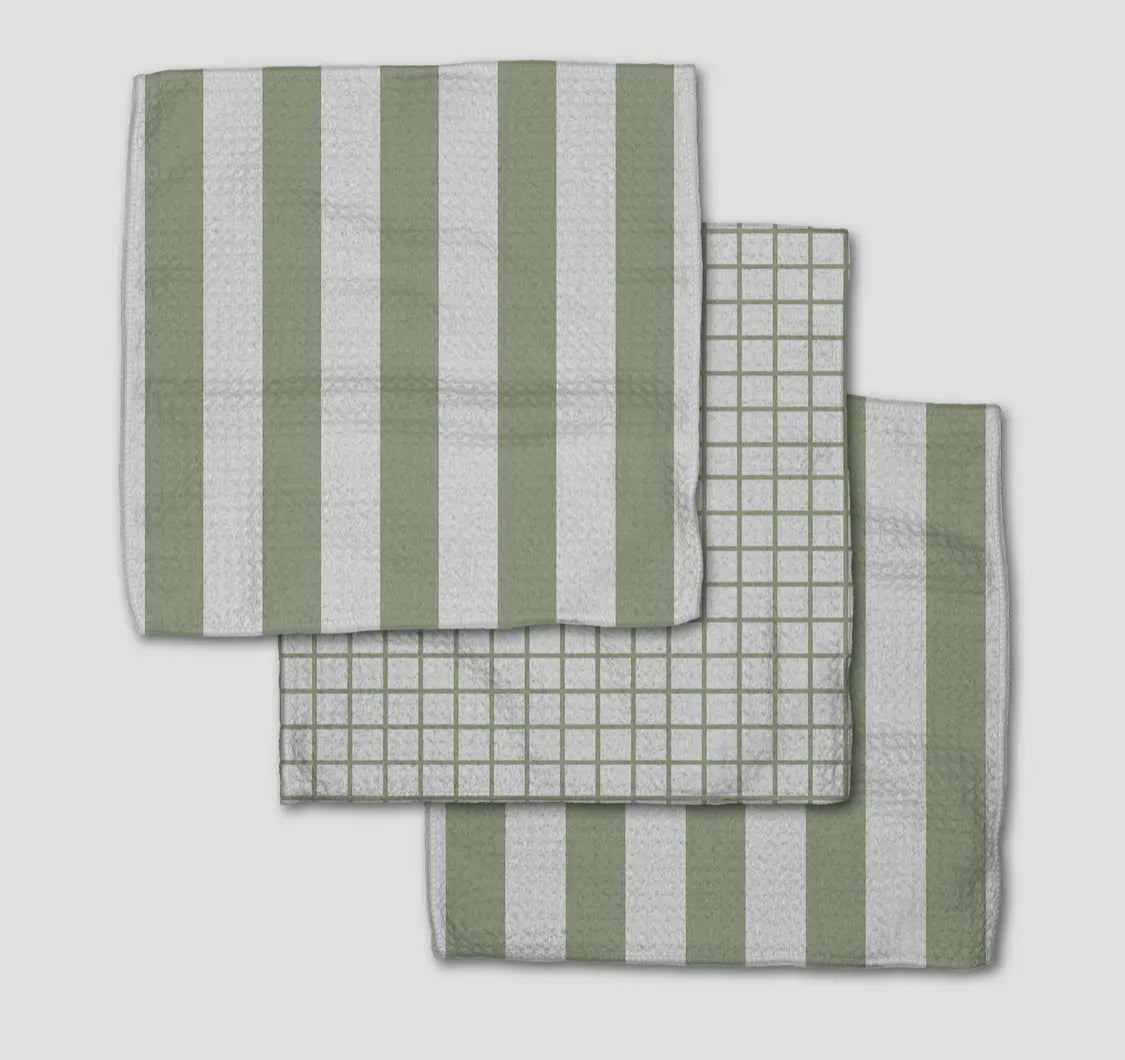 Sweet Mint Dishcloth Set