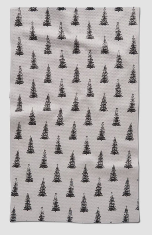 Alpine Forest Tea Towel