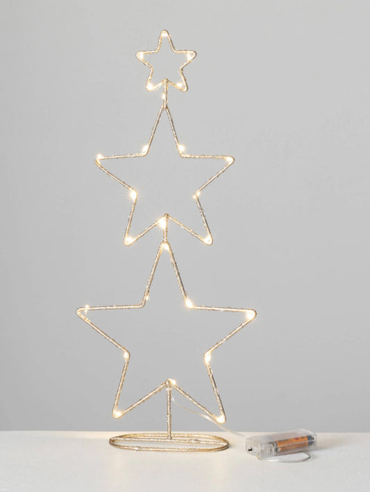 LED Stacked Stars