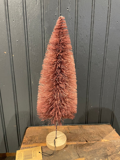 Sisal Bottle Brush Tree w/Bse-Med