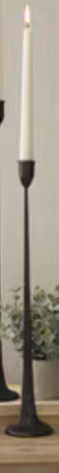 Cast Iron Taper Candle Stick-Med
