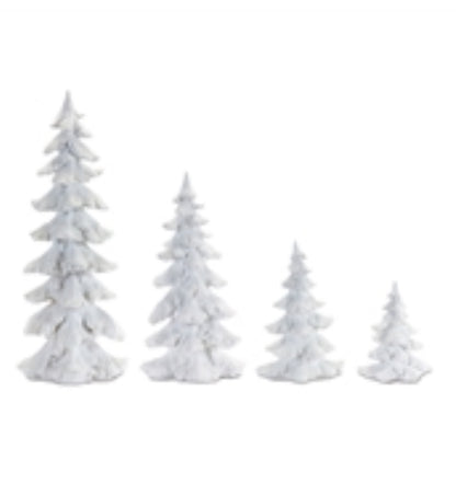 6.5” White Resin Tree-small