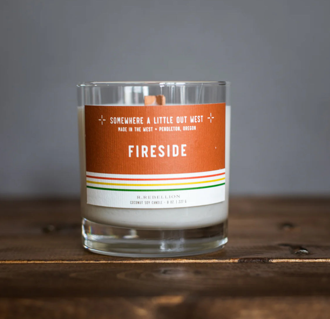 Fireside Candle 8 oz