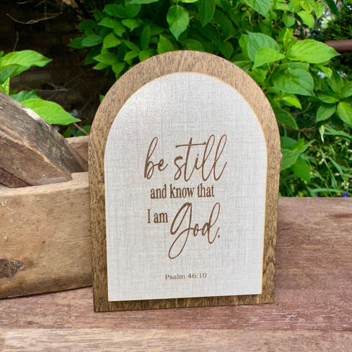 Be Still and Know | Companion Sign