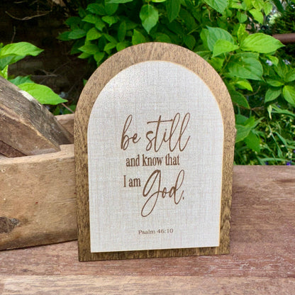 Be Still and Know | Companion Sign