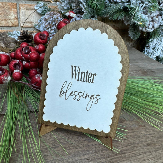 Winter Blessings | Companion Sign