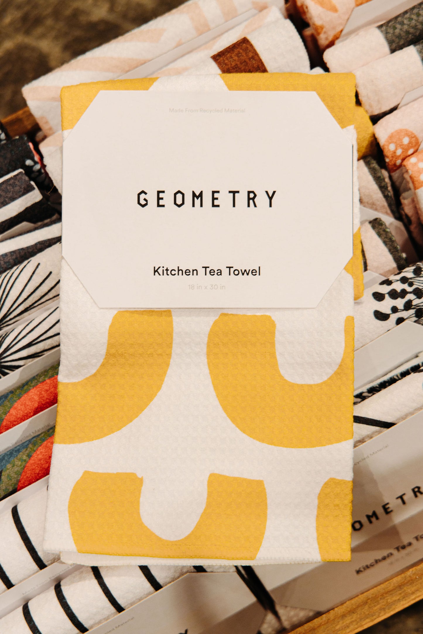 Geometry Sunny Hills Tea Towel