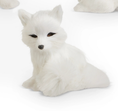5” White Fox Ornament