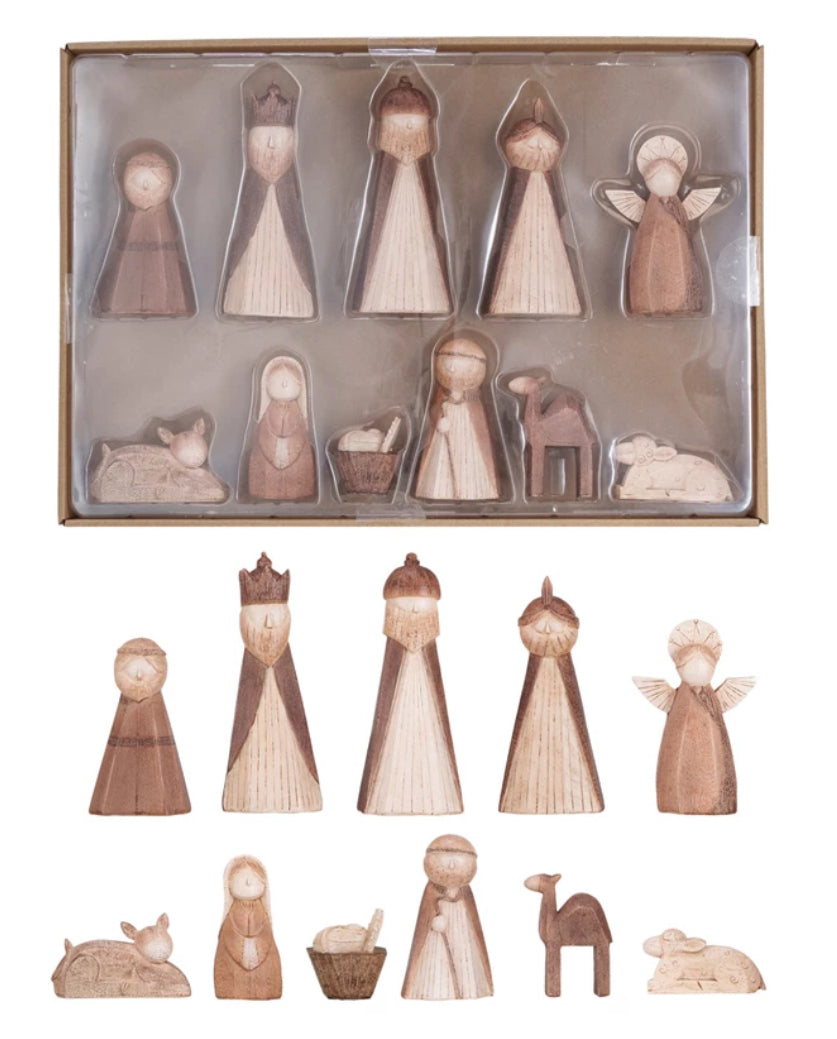 Resin Nativity