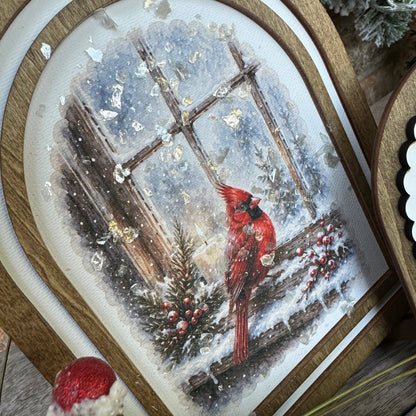 Cardinal by Candlelight | Coordinating Set