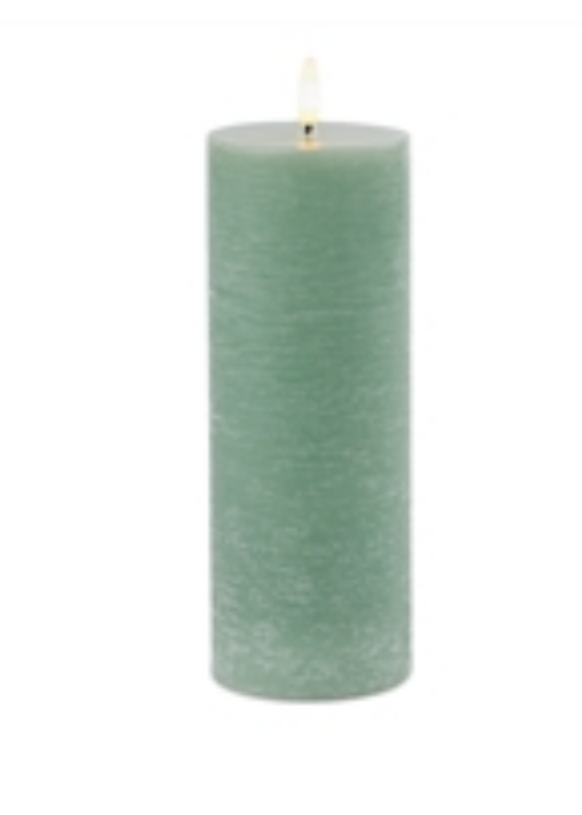 3”x8” Green Fia Wick Candle