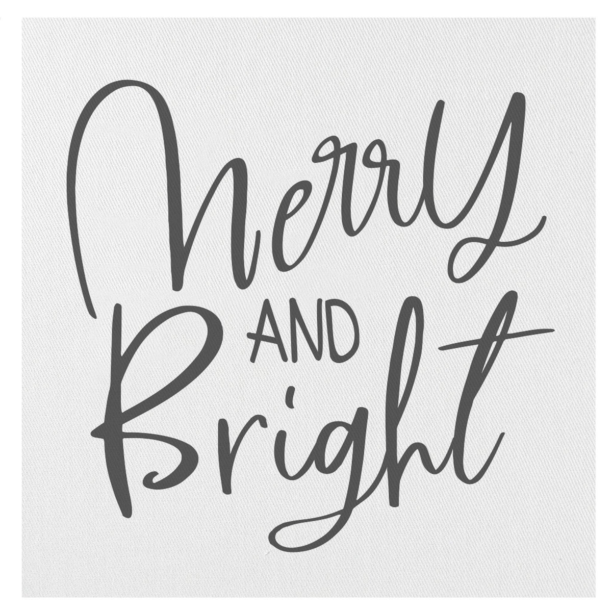 Mini Canvas, Merry and Bright, Christmas Shelf Decor