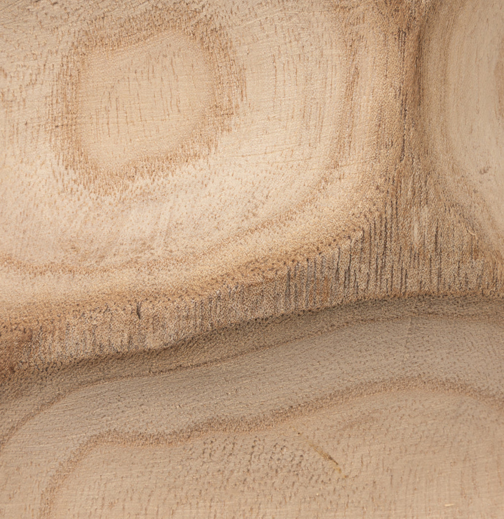 Decorative Carved Paulownia Wood Vase
